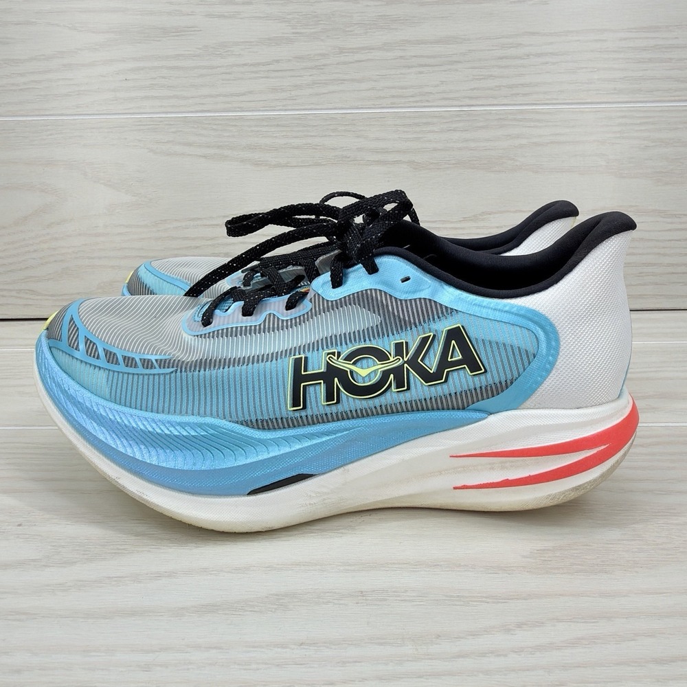 HOKA Cielo X1 2.0 Women's 10.5 Carbon Racing Running Shoes Blue 1162053